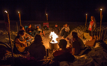 Load image into Gallery viewer, Beach Retreat Beach Bonfire With Couches