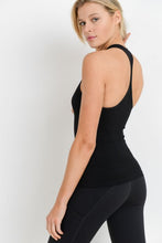 Load image into Gallery viewer, Seamless Ribbed Racerback Tank Top