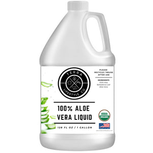 100% Organic Aloe Vera Gel